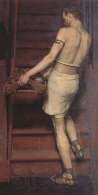 Alma-Tadema, Sir Lawrence A Romano-British Potter (mk23) Norge oil painting art